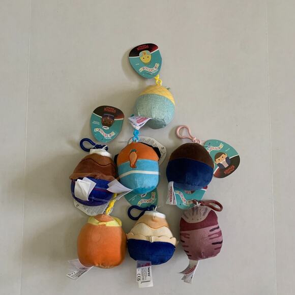 Stranger Things Squishmallows Plush 4” Lot of 7 Netflix Brand New - Picture 3 of 13